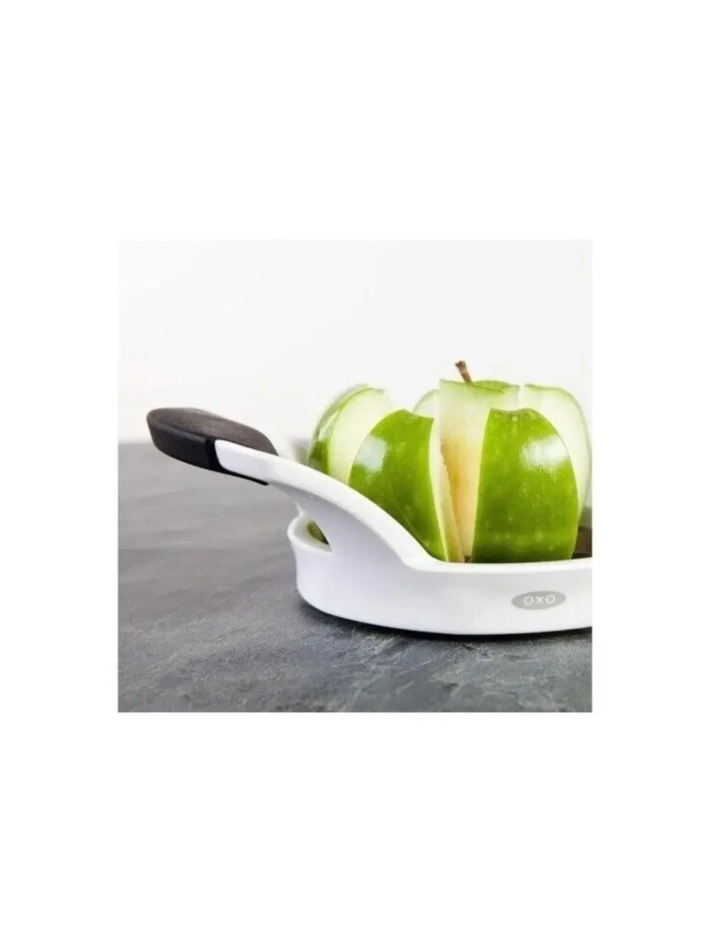 OXO Apple Core Slicer w/ Good Grips White Durable Quick Kitchen Fruit Slicer NEW